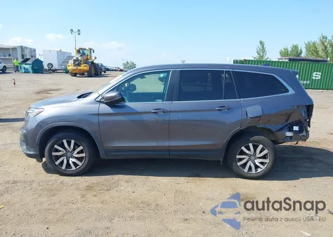 2019 Honda Pilot Ex-L z USA, uszkodzony, nr VIN 5FNYF6H5XKB100616